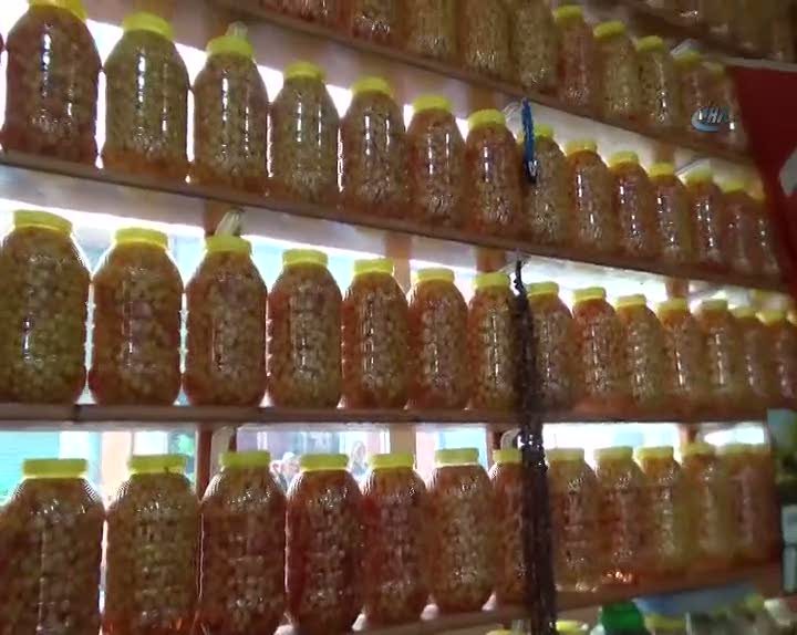 Kirazın turşusu da kışın tüketiliyor