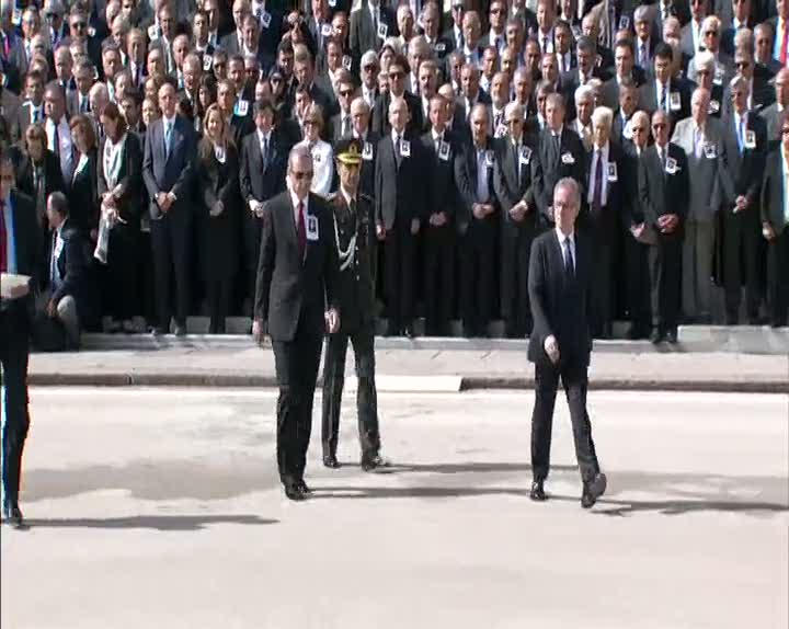 Cumhurbaşkanı Erdoğan, Süleyman Demirel için düzenlenen törende konuştu