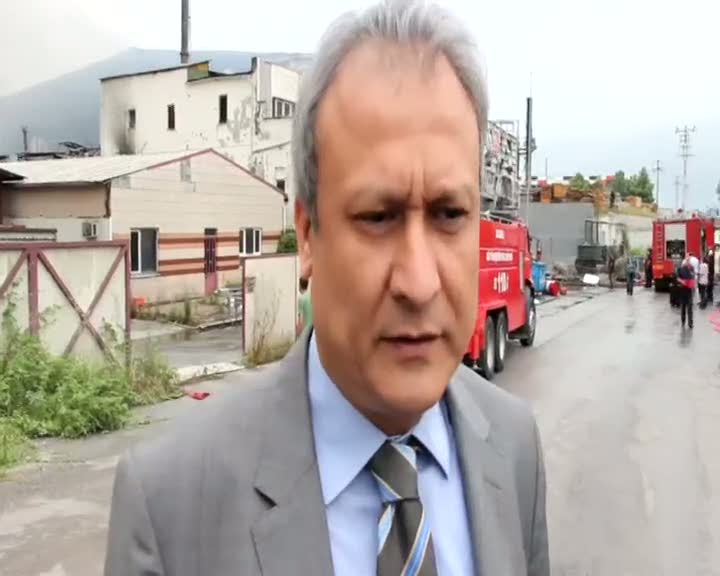 Fabrikalardaki yangın kontrol altına alındı
