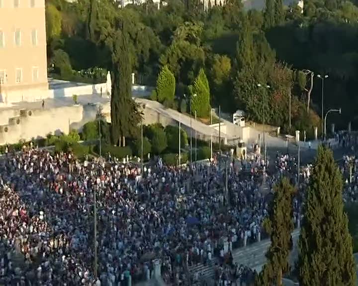 Yunanistan'da hükümet karşıtı gösteriler