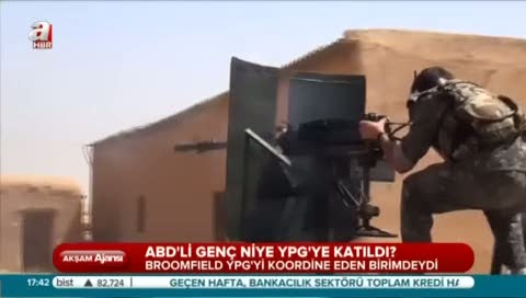 Kobani'de savaşan ABD'li Kürdistan plakası ile defnedildi