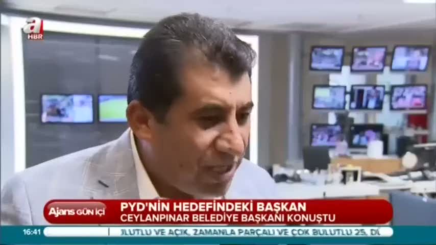 Ceylanpınar Belediye Başkanı Menderes Atilla ''PYD'nin amacı etnik temizlik''
