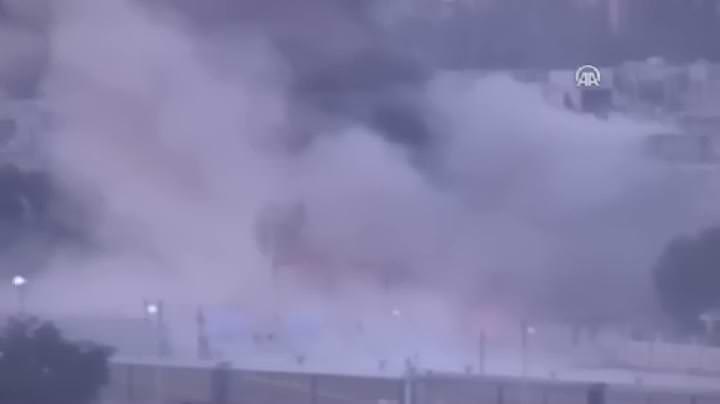 DAEŞ Kobani'ye bomba yüklü araçla saldırdı