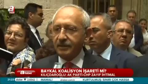 Baykal ''uzlaşma'' dedi