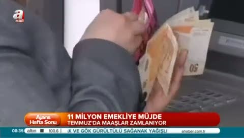 11 milyon emekli Temmuz'u bekliyor