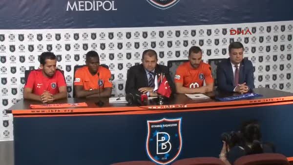 Başakşehir'in yeni transferleri imza attı