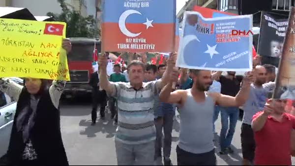 Zonguldak Çin'li işçilerin sınır dışı edilmesini istediler
