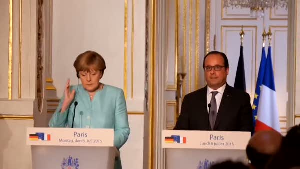 Hollande ve Merkel Yunanistan'dan ciddi teklif bekliyor