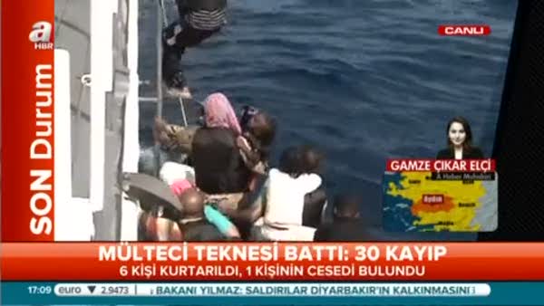 Göçmen teknesi battı: Ölü ve yaralılar var