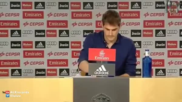Casillas ağlayarak veda etti