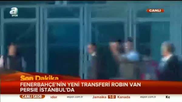 Robin Van Persie İstanbul'da