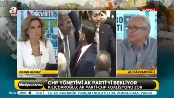 Ali Bayramoğlu: Cumhurbaşkanı pazarlığa dahil değil