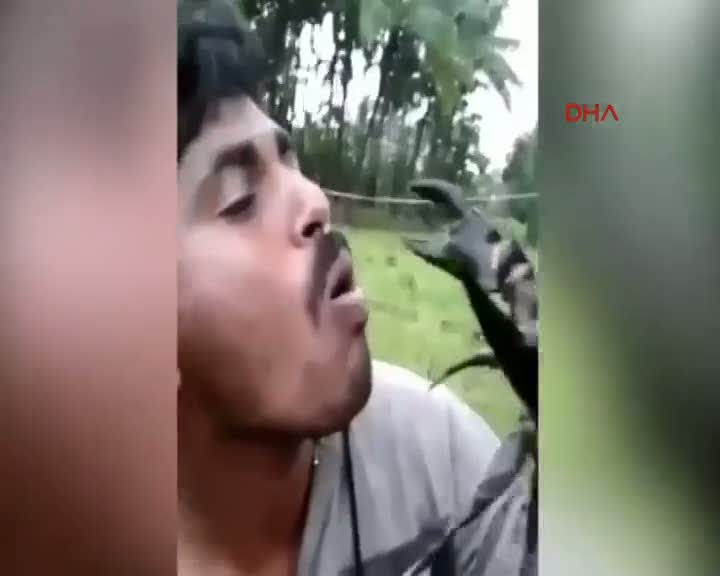 Yengeçle oyun oynayan gencin başına bunlar geldi