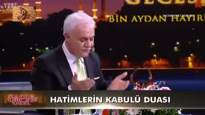 Nihat Hatipoğlu Kadir Gecesi duası