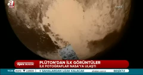 Plüton'dan ilk görüntüler!