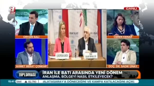 Ahmet Berat Çonkar ''Türkiye'nin İran'dan beklentisi diplomatik süreci desteklemesidir''