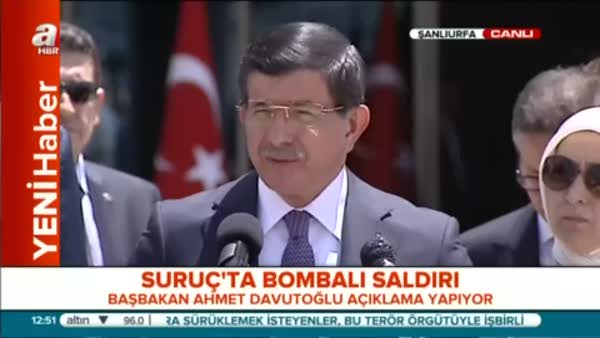 Başbakan Davutoğlu kritik ziyaretler sonrası konuştu