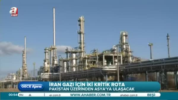 İran gazını Türkiye'ye taşıyacak!