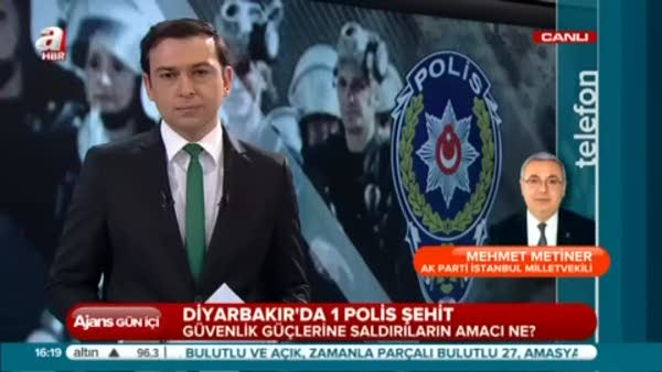Mehmet Metiner Diyarbakır saldırısı hakkında A Haber'e konuştu