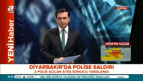 Diyarbakır'da polise saldırı