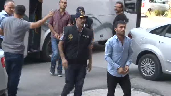 Ankara'da gözaltına alınan PKK zanlıları adliyede