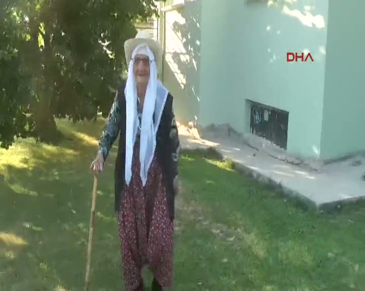 103 yaşındaki Fatma Uçar, sağlığını organik beslenmeye borçlu