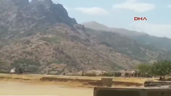 Şemdinli'de PKK'lı teröristlere yönelik operasyonlar sürüyor