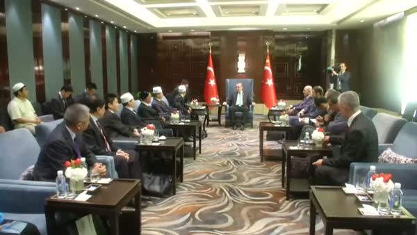 Cumhurbaşkanı Erdoğan, Çin İslam Cemiyeti'ni kabul etti