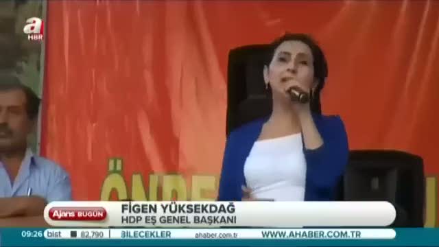 Figen Yüksekdağ ''Sırtımızı YPG'ye, PYD'ye yaslıyoruz''