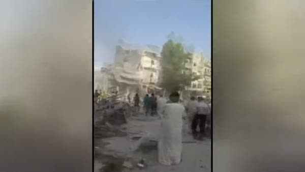 Suriye savaş uçağı İblid'e düştü