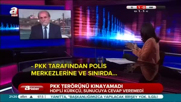 PKK terörü sorulunca Kürkçü'nün yüzü kızardı