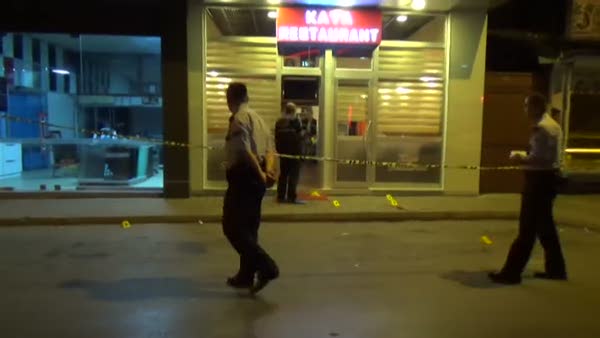 Restorana silahlı saldırı: 1 yaralı