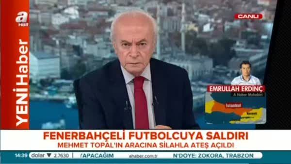 Mehmet Topal'a silahlı saldırı