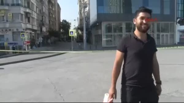 Taksim Meydanı'nda şüpheli paket alarmı