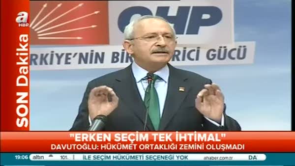 Kılıçdaroğlu: Sorumluluğumuzu yerine getirdik