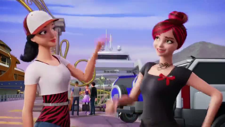 Barbie Prenses ve Rock Star filminin fragmanı