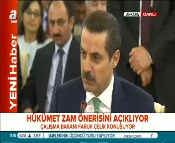 Hükümet memura zam önerisini açıkladı