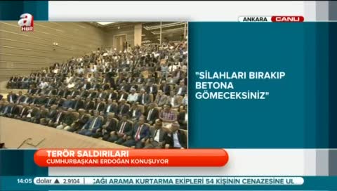 Erdoğan: 