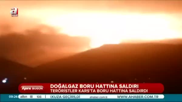 PKK'lılar boru hattına saldırdı