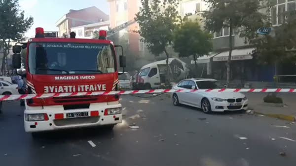İstanbul'da doğalgaz patlaması: 7 yaralı