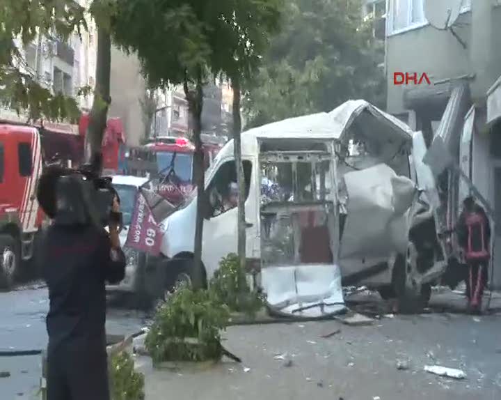 Gaziosmanpaşa'da patlama