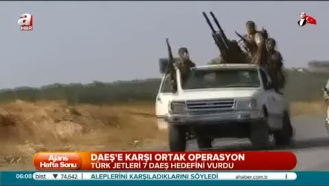 Türk jetleri DAEŞ'i vurdu