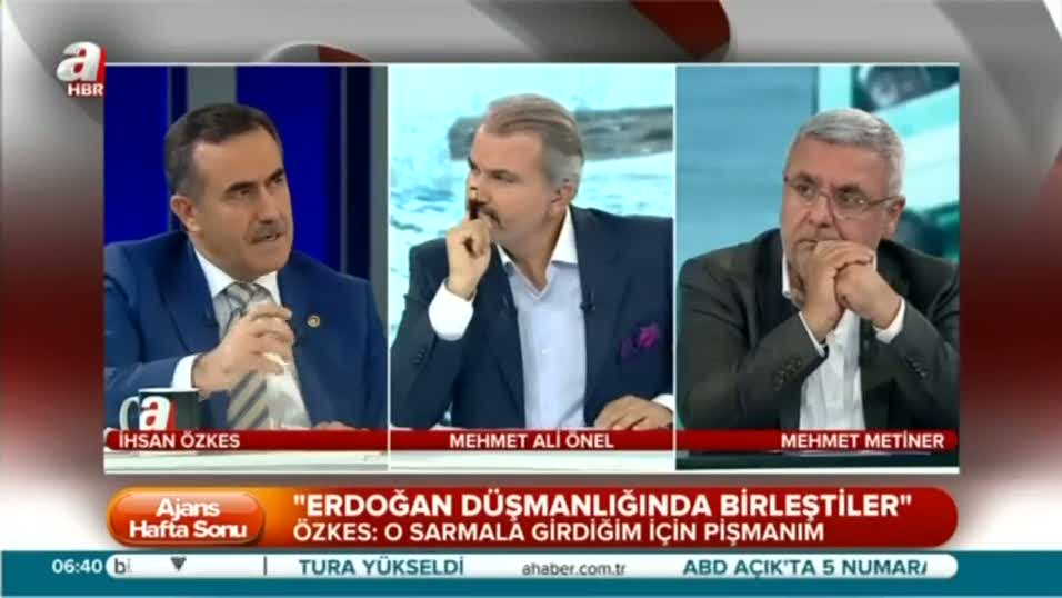 İhsan Özkes Ahmet Hakan'a seslendi ''Ben özüme döndüm sen neredesin?''