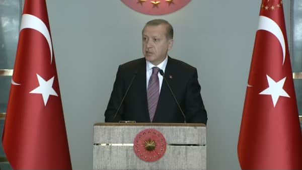 Cumhurbaşkanı Erdoğan ''Tek çözüm, terör örgütünün tüm faaliyetlerine son verip silahlarını bırakmasıdır''