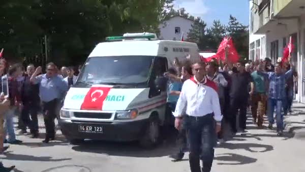 Şehit Polis Yaşar Doğancay'ı 10 bin kişi uğurladı