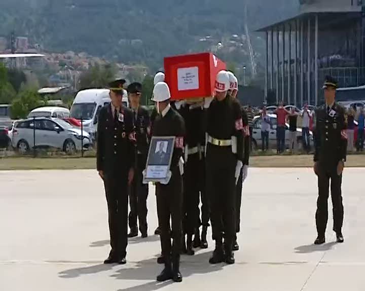 Bursa, Şehit Kurmay Yarbay İlker Çelikcan'ı uğurluyor