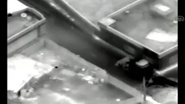 Cizre'deki operasyon havadan görüntülendi