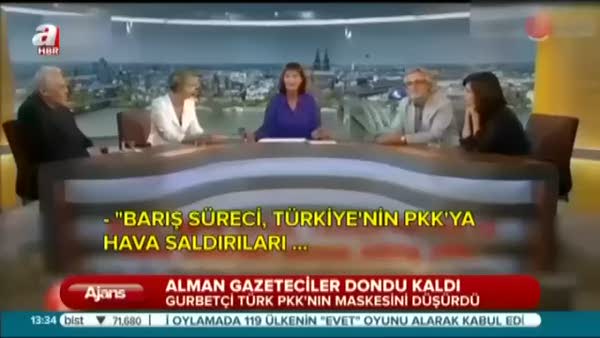 Alman gazetecileri susturan Türk