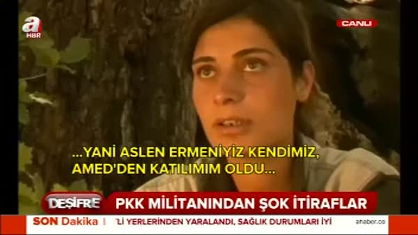 PKK militanından şok itiraflar!
