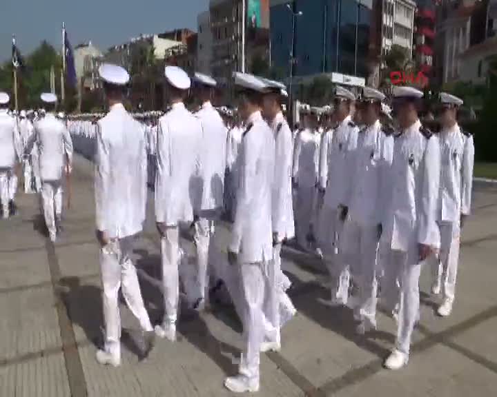 Deniz Harp Okulu öğrencileri, Zonguldak'ta